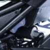 R&G RACING Rear Footrest Plate Black Kawasaki Z900