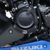 R&G RACING Carterdeksel slider links - Zwart