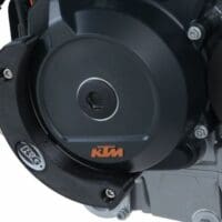 R&G RACING Carterdeksel slider - Zwart