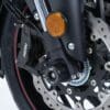 R&G RACING Fork Guard Black Triumph Street Triple 765
