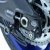 R&G RACING Bobbins met montageplaat - Zwart