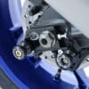R&G RACING Bobbins met montageplaat - Zwart