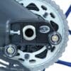 R&G RACING Bobbins met montageplaat - Zwart