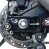 R&G RACING Bobbins met montageplaat - Zwart