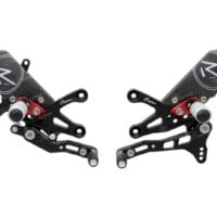 1071478-1-800Wx800H LIGHTECH verstelbare/inklapbare schakelset achter Racing omgekeerd schakelsysteem zwart/rood Aprilia RSV4