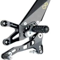 1071479-1-800Wx800H LIGHTECH verstelbare/inklapbare schakelset achter omgekeerd schakelsysteem zwart Aprilia RSV4