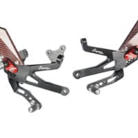 1071499-1-800Wx800H LIGHTECH verstelbare/inklapbare schakelset achter Racing zwart/rood Ducati Panigale V4