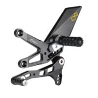 1071520-1-800Wx800H LIGHTECH verstelbare/inklapbare schakelset achter standaard schakelsysteem zwart Kawasaki ZX10R