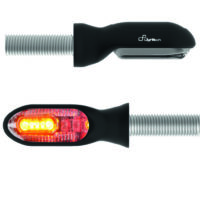 LIGHTECH Knipperlichten Led ABS Plastic Zwart Klein Model