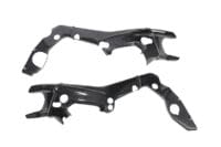 LIGHTECH framebeschermer glanzend carbon BMW S1000RR