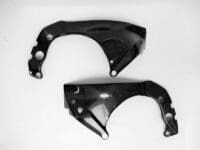 LIGHTECH framebeschermer glanzend carbon Yamaha Yzf-R1