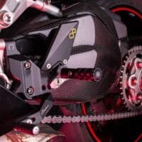 LIGHTECH achterbrugcarter glanzend carbon Ducati Panigale