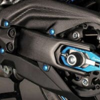 LIGHTECH achterbrugbescherming mat carbon Yamaha T-Max 530