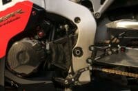 LIGHTECH dynamocarterdeksel glanzend carbon Honda Cbr1000Rr