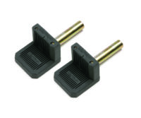 LIGHTECH afneembare achterstandaard (incl. rubber L-steun) 2 wielen