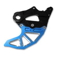 1073466-1-800Wx800H ART achterremschijfbeschermer blauw met Sherco remklauwbeschermer