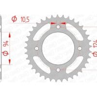 1074362001-1-800Wx800H AFAM Staal standaard achtertandwiel 10505 - 530