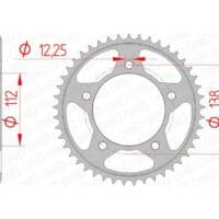 1074373005-1-800Wx800H AFAM Staal standaard achtertandwiel 10613 - 525