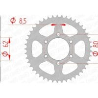 1074411002-1-800Wx800H AFAM Staal standaard achtertandwiel 12203 - 428