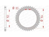 1074442001-1-800Wx800H AFAM Staal standaard achtertandwiel 12502 - 520
