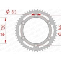 1074497001-1-800Wx800H AFAM Staal standaard achtertandwiel 14207 - 428