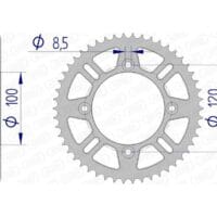 1074533006-1-800Wx800H AFAM Aluminium achtertandwiel 15104 - 428