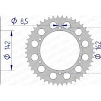 1074541001-1-800Wx800H AFAM Aluminium achtertandwiel 15305 - 520