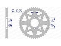AFAM Aluminium achtertandwiel 15310 - 520