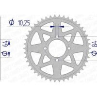 1074543001-1-800Wx800H AFAM Aluminium achtertandwiel 15310 - 520