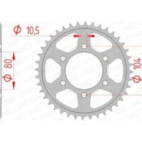 1074576001-1-800Wx800H AFAM Staal standaard achtertandwiel 16504 - 520