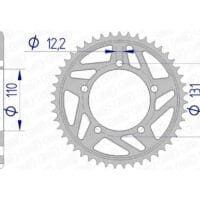 1074577003-1-800Wx800H AFAM Aluminium achtertandwiel 165800 - 525