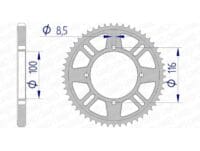 AFAM Aluminium achtertandwiel 17105 428