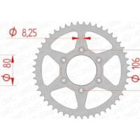 1074619001-1-800Wx800H AFAM Staal standaard achtertandwiel 35204 - 520