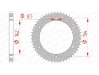 1074713001-1-800Wx800H AFAM Staal standaard achtertandwiel 65200 - 428