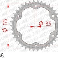 1074723001-1-800Wx800H AFAM Staal standaard achtertandwiel 71900 - 525
