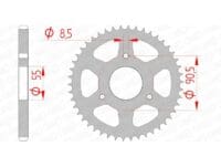 1074750001-1-800Wx800H AFAM Staal standaard achtertandwiel 80200 - 428
