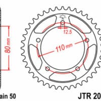 1074980003-1-800Wx800H JT SPROCKETS Staal standaard achtertandwiel 2010 - 530