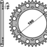 1075310002-1-800Wx800H PBR Staal C45 standaard achtertandwiel 4399 - 530