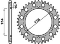 PBR Staal C45 standaard achtertandwiel 4434 - 530