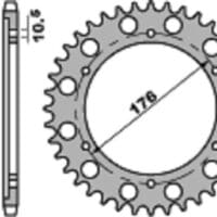 1075321001-1-800Wx800H PBR Staal C45 standaard achtertandwiel 4434 - 530