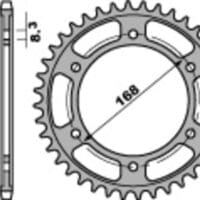 1075356002-1-800Wx800H PBR Staal C45 standaard achtertandwiel 4550 - 525