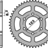 1075368001-1-800Wx800H PBR Staal C45 standaard achtertandwiel 4607 - 428