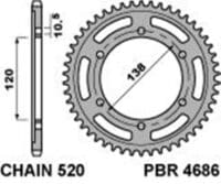 1075397001-1-800Wx800H PBR Staal C45 standaard achtertandwiel 4686 - 520