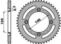 PBR Staal C45 standaard achtertandwiel 822 - 428