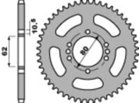 1075459001-1-800Wx800H PBR Staal C45 standaard achtertandwiel 843 - 428
