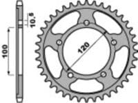 PBR Aluminium ultralicht hard geanodiseerd achtertandwiel 4447 - 525