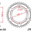 JT SPROCKETS Staal standaard achtertandwiel 6 - 525