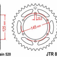 1075521001-1-800Wx800H JT SPROCKETS Staal standaard achtertandwiel 855 - 520