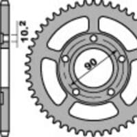 1075533001-1-800Wx800H PBR Staal C45 standaard achtertandwiel 281 - 520