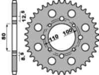 1075540002-1-800Wx800H PBR Staal C45 standaard achtertandwiel 333 - 630
